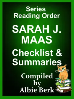 sarah j. maas: series reading order - with summaries & checklist book cover image