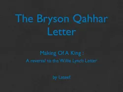 the bryson quhhar letter book cover image