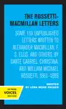 The Rossetti-Macmillan Letters synopsis, comments