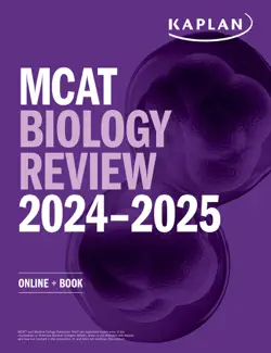 mcat biology review 2024-2025 book cover image