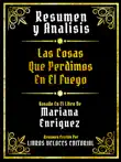Resumen Y Analisis - Las Cosas Que Perdimos En El Fuego - Basado En El Libro De Mariana Enriquez synopsis, comments