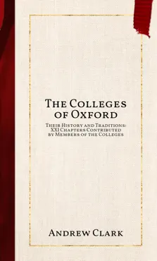 the colleges of oxford book cover image