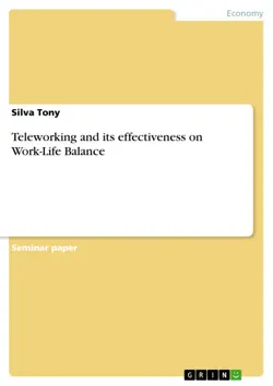 teleworking and its effectiveness on work-life balance imagen de la portada del libro