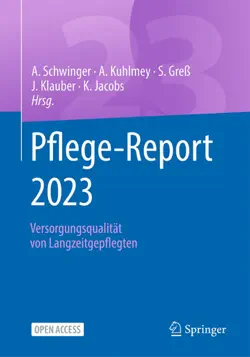 pflege-report 2023 book cover image