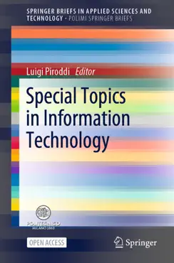 special topics in information technology book cover image