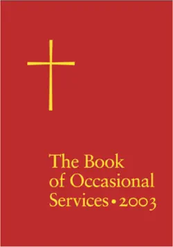 the book of occasional services 2003 edition book cover image