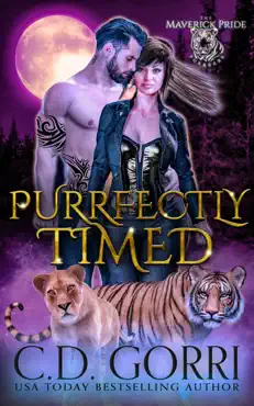 purrfectly timed book cover image