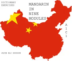 mandarin in nine modules dictionary exercises book cover image