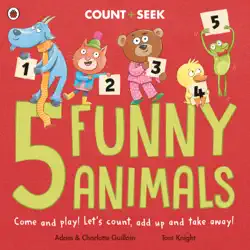 5 funny animals book cover image