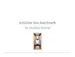 Achilles the Aardvark synopsis, comments