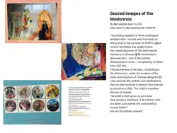sacred images of the madonnas by bernadette kam fu lee imagen de la portada del libro
