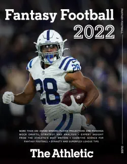 the athletic 2022 fantasy football guide book cover image