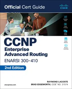 ccnp enterprise advanced routing enarsi 300-410 official cert guide book cover image