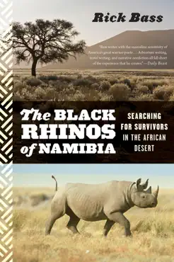 the black rhinos of namibia book cover image