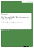 Zu: Friedrich Schiller: "Der Verbrecher aus verlorener Ehre" sinopsis y comentarios