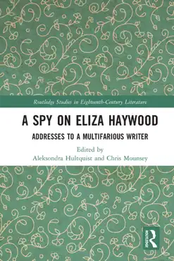 a spy on eliza haywood book cover image