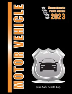 2023 massachusetts motor vehicle police manual book cover image
