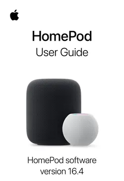 homepod user guide book cover image