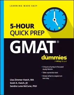 gmat 5-hour quick prep for dummies book cover image