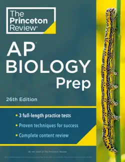princeton review ap biology prep, 26th edition book cover image