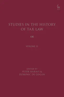 studies in the history of tax law, volume 11 book cover image