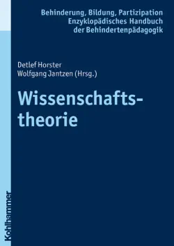 wissenschaftstheorie book cover image