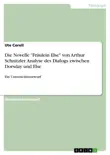 Die Novelle "Fräulein Else" von Arthur Schnitzler. Analyse des Dialogs zwischen Dorsday und Else sinopsis y comentarios