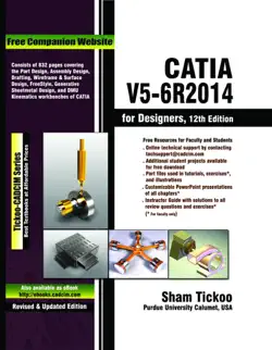 catia v5-6r2014 for designers book cover image