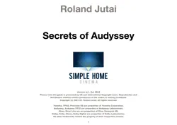 secrets of audyssey book cover image