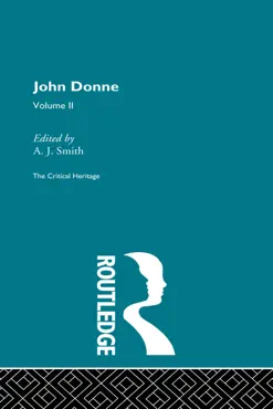 john donne: the critical heritage book cover image