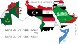 arabic of the east to arabic of the west book cover image