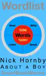 Wordlist: About a Boy by Nick Hornby sinopsis y comentarios