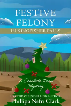 festive felony in kingfisher falls book cover image