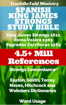 spanish king james strongs study bible book cover image