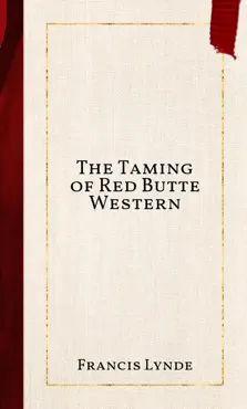 the taming of red butte western book cover image