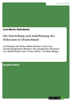 die darstellung und aufarbeitung des holocaust in deutschland book cover image