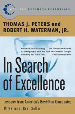 in search of excellence book cover image