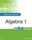 Alpha Teach Yourself Algebra I in 24 Hours synopsis, comments