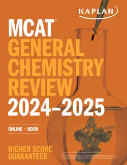 mcat general chemistry review 2024-2025 book cover image
