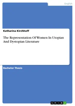 the representation of women in utopian and dystopian literature book cover image