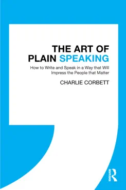the art of plain speaking book cover image