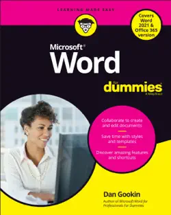 word for dummies book cover image