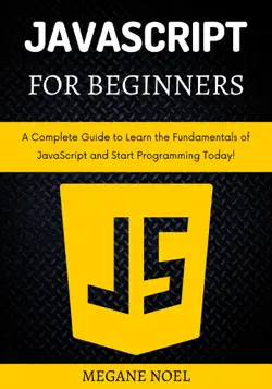 javascript for beginners book cover image
