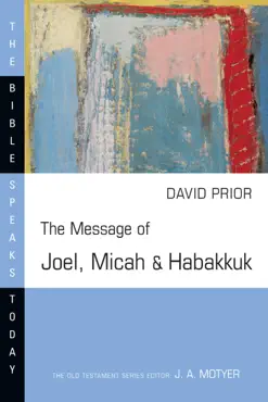 the message of joel, micah and habakkuk book cover image