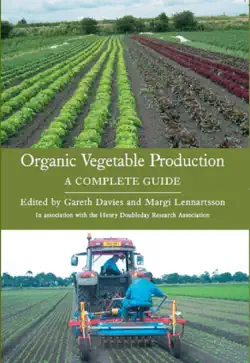 organic vegetable production book cover image