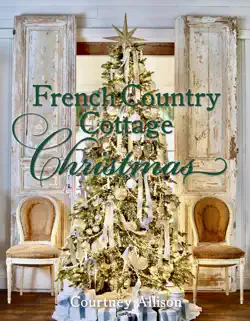 french country cottage christmas book cover image