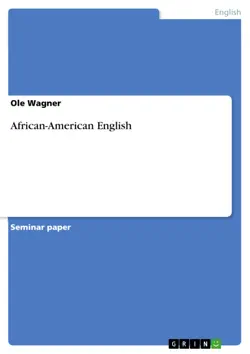 african-american english imagen de la portada del libro