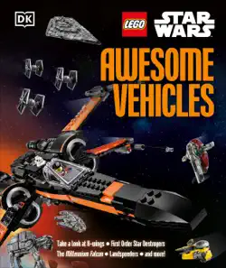lego star wars awesome vehicles book cover image