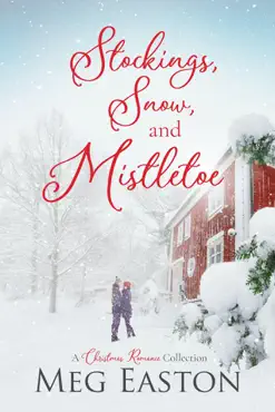 stockings, snow, and mistletoe book cover image