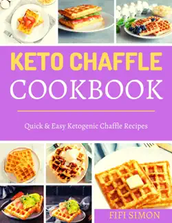 keto chaffle cookbook book cover image
